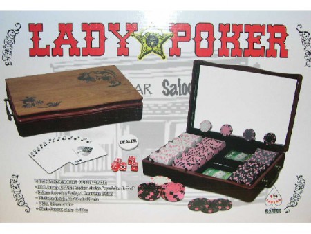  Poker Lady 300 jetons
